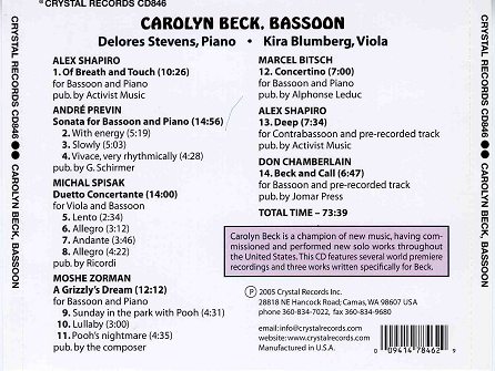 Beck and Call CD Tray