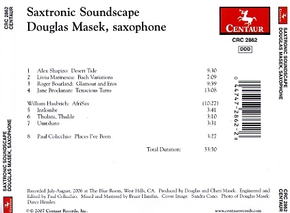 Saxtronic Soundscape CD Tray